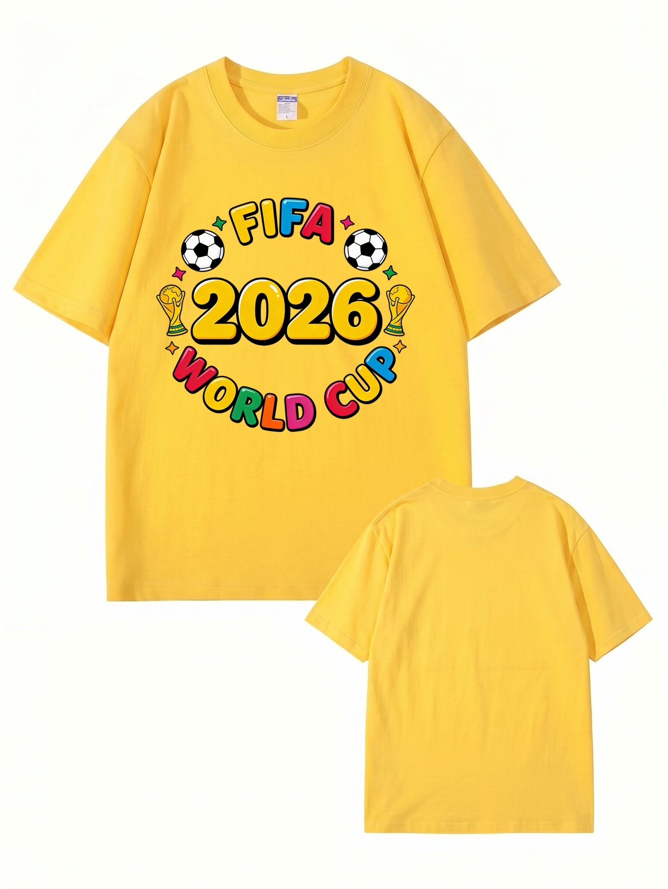 2026 FIFA World Cup Graphic T-Shirt - Official Event Souvenir Tee