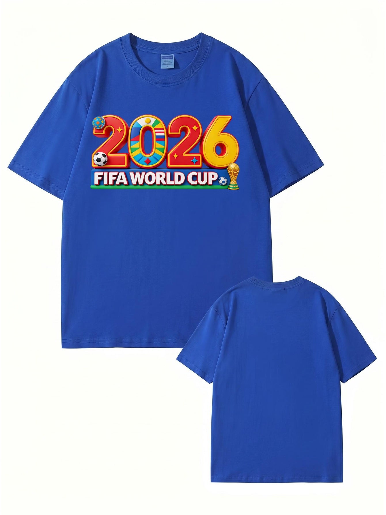 2026 FIFA World Cup Graphic T-Shirt - Premium 200GSM Cotton Tee