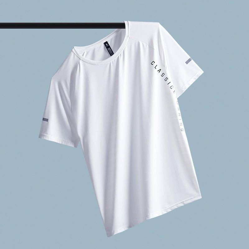 Ice Silk Quick-Drying Breathable Summer Short-Sleeved Top