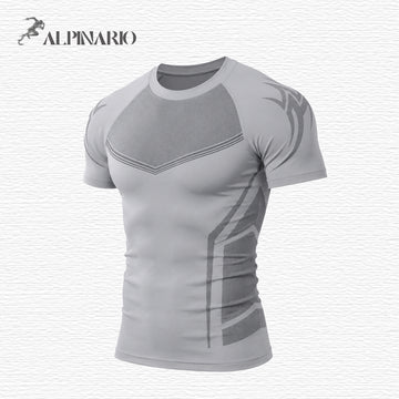Men's High-Stretch Compression Training Tee - Customizable