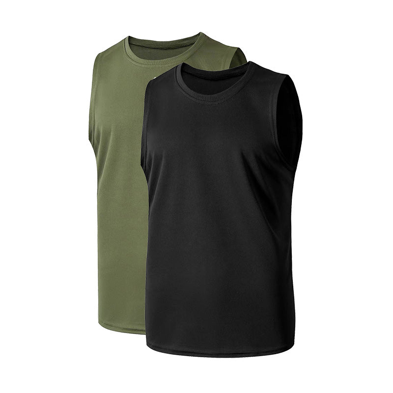 Quick-Dry Sports Vest 2-Piece Set
