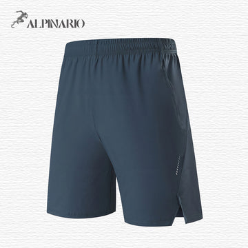 Alpinario Men's Quick-Dry Breathable Athletic Running Shorts