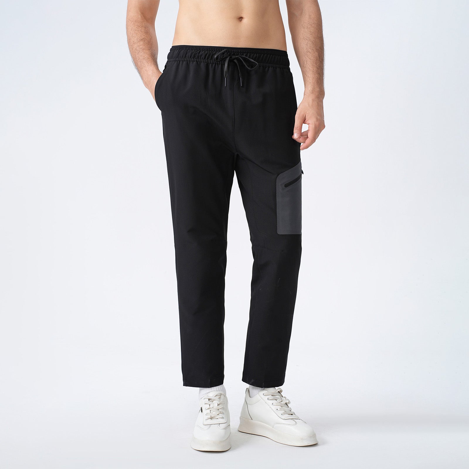 Outdoor One-Piece Fleece Quick-Drying Breathable Windproof Trousers