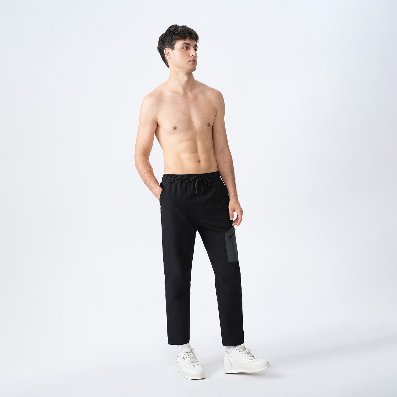 Outdoor One-Piece Fleece Quick-Drying Breathable Windproof Trousers