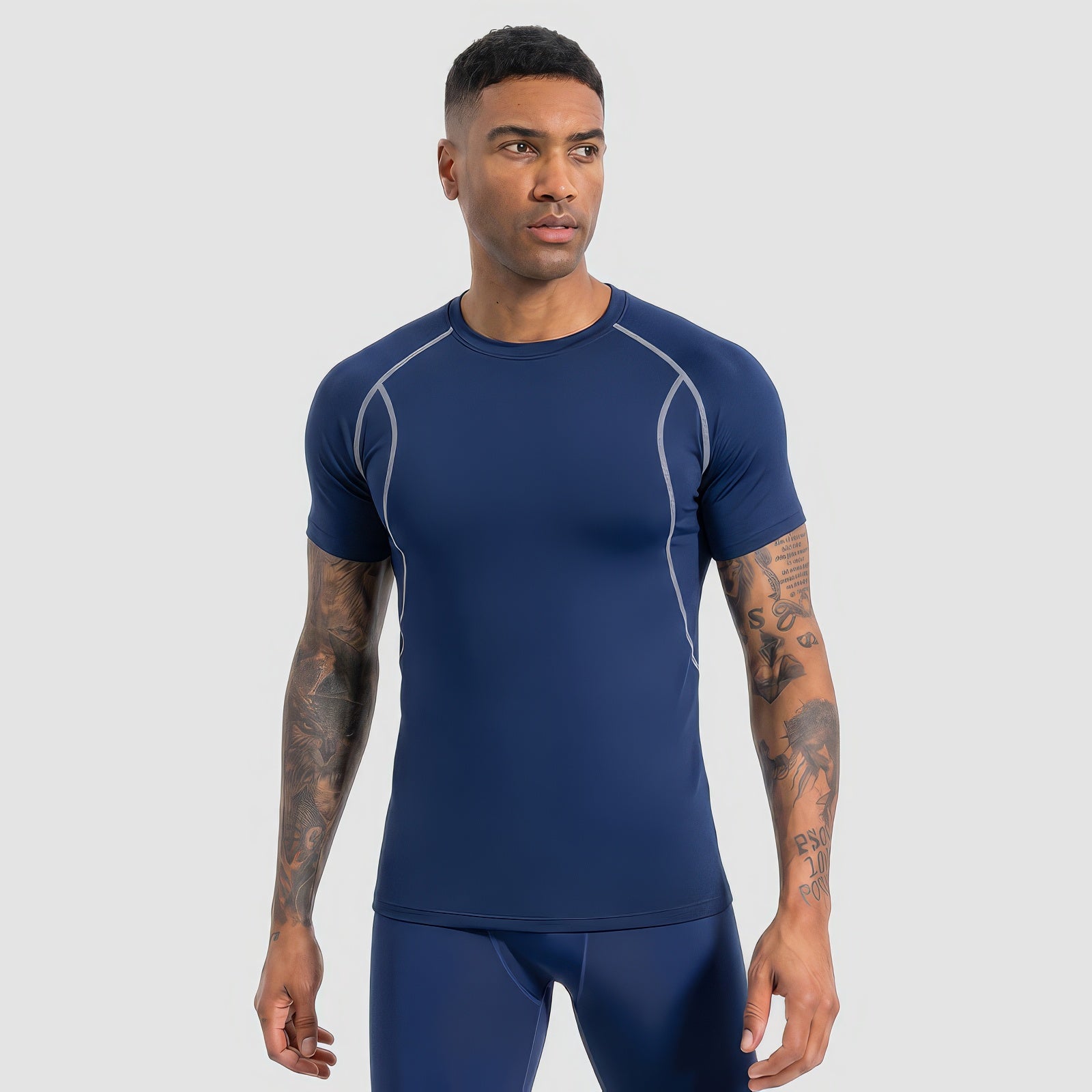 Men’s Quick Dry Compression Running T-Shirt - Customizable
