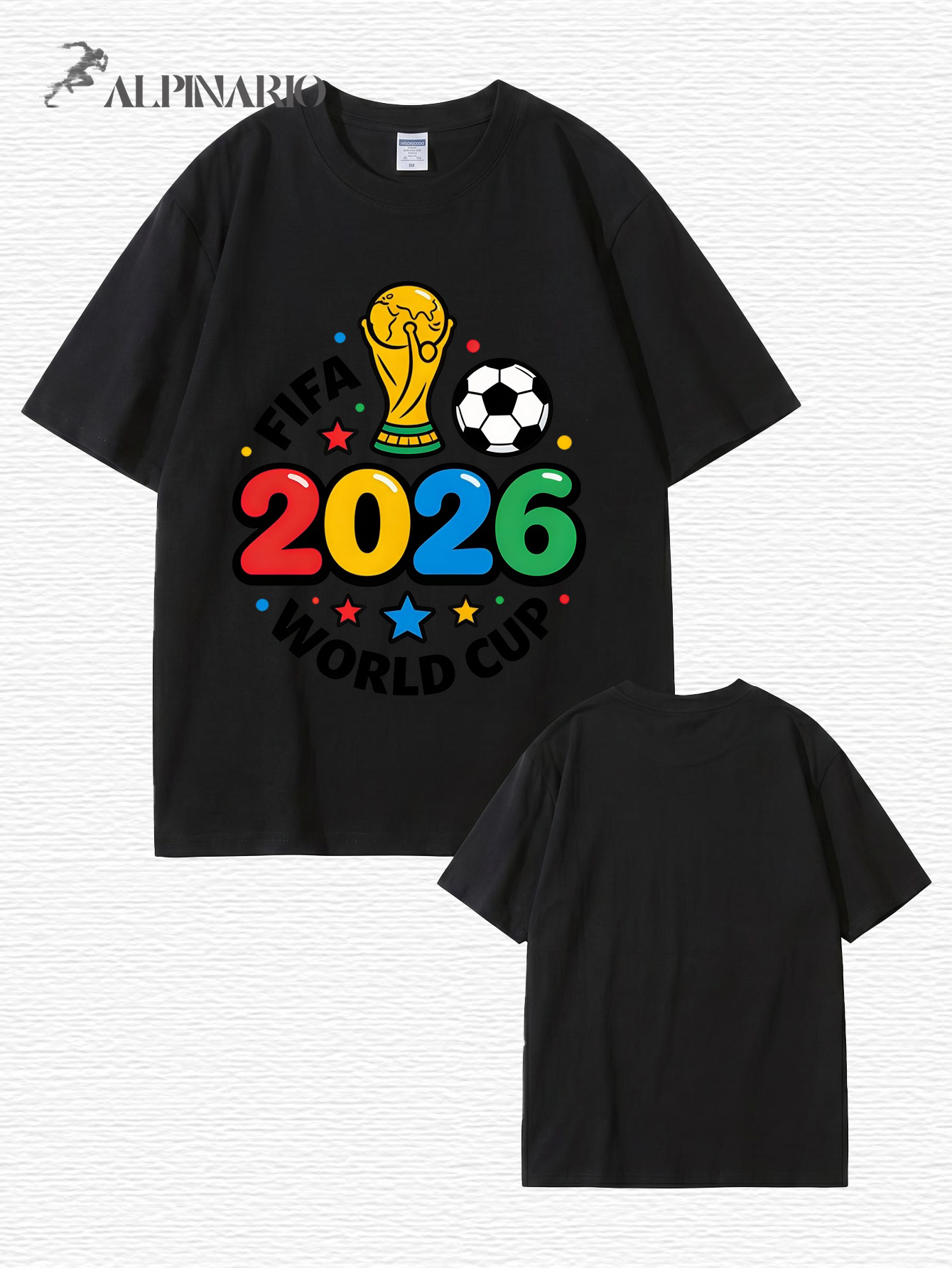 2026 FIFA World Cup Graphic T-Shirt - Soccer Fan Tournament Apparel