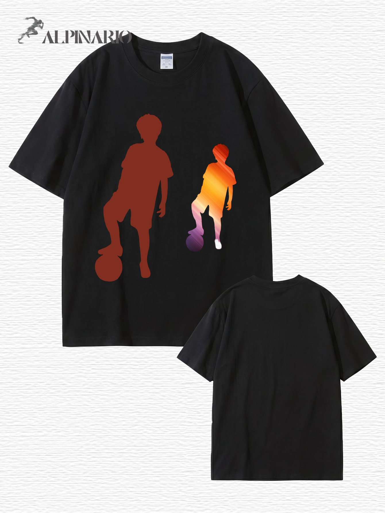 Soccer Boy Graphic Print T-Shirt - 22 Colors, Premium 200gsm Cotton