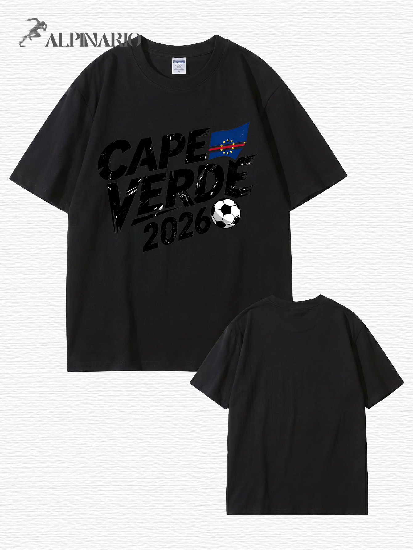 Cape Verde 2026 Soccer Fan T-Shirt - Premium Cotton Graphic Tee