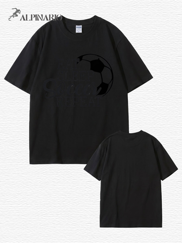 Eat Sleep Soccer Repeat Graphic T-Shirt - Premium Cotton Tee
