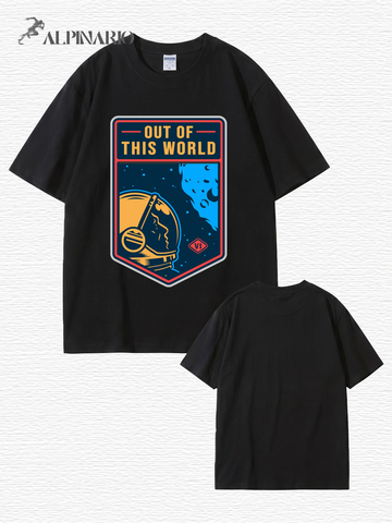 Out of This World Astronaut Graphic T-Shirt - 22 Colors & Extended Sizes