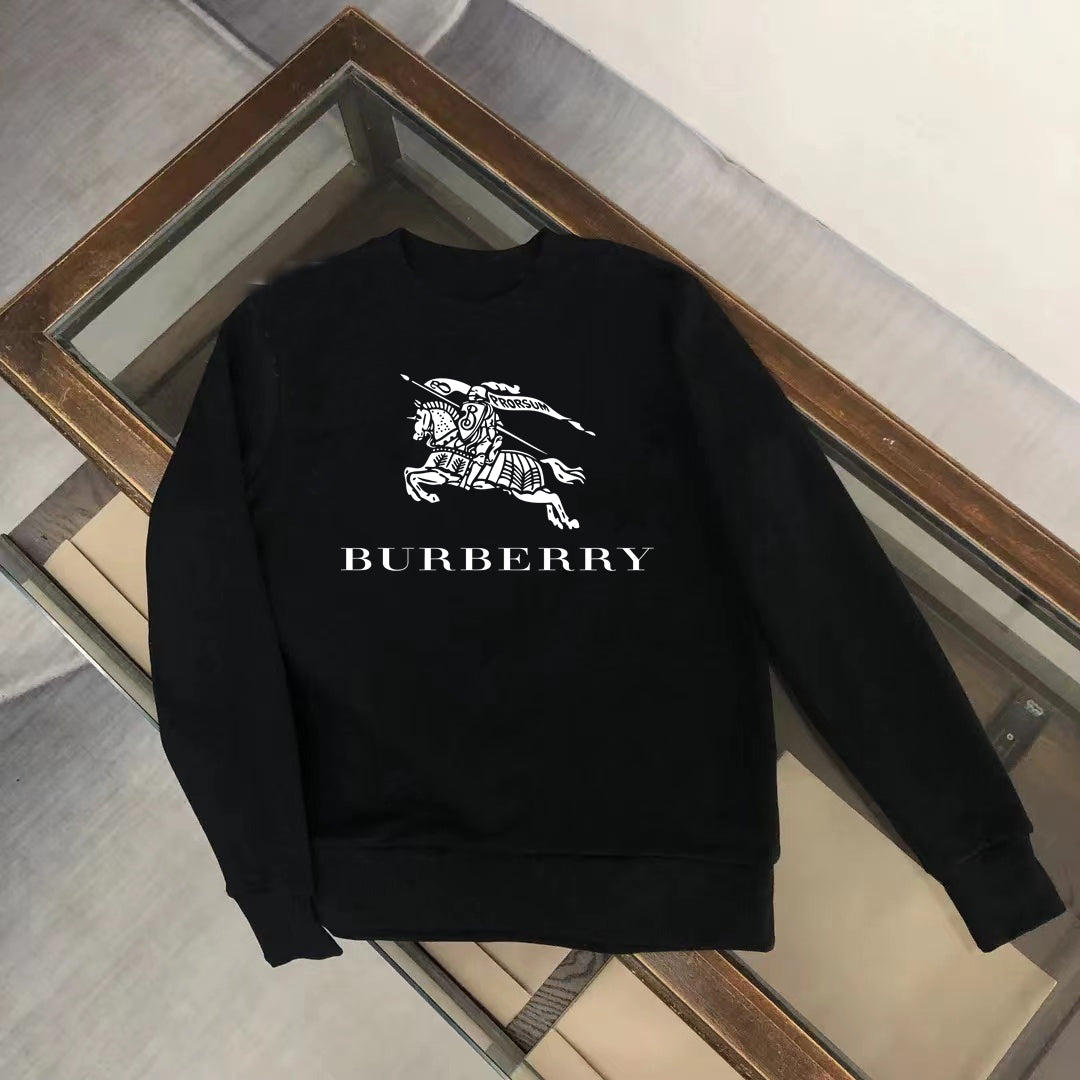 Unisex Round Neck Printed Sweater Sportswear