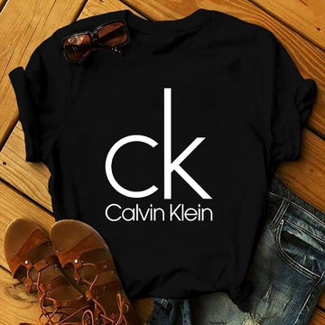 New Hot Selling Brand Fashion Trend Men's And Women's Printed Short Sleeves