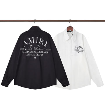 New Lapel Men's Printed Shirt Button Cardigan Shirt