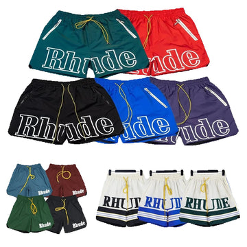 Rhude Shorts Mens Designer Short Men Sets Tracksuit Pants and Comfortable Fashio