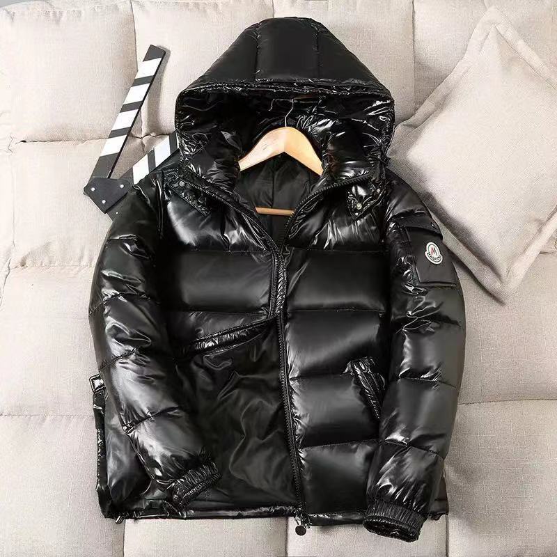 Women's Clothing Shiny Short Down Jacket Men's Wash Free Couple Same Style Trend