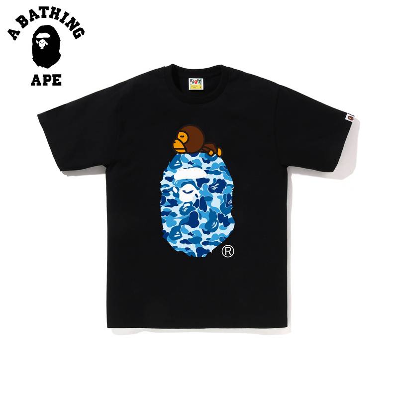 BAPE Gorilla Camouflage Print Men's Short Sleeve T-Shirt