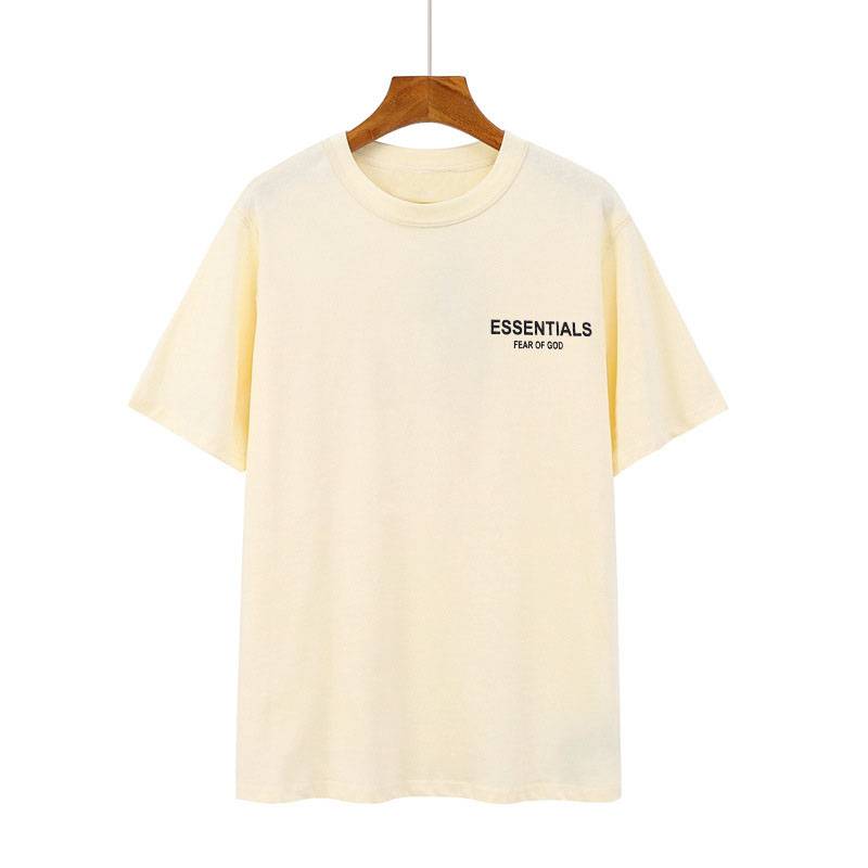 Men's Premium Cotton Tee - Minimalist Letter Print | Essential Streetwear Top
