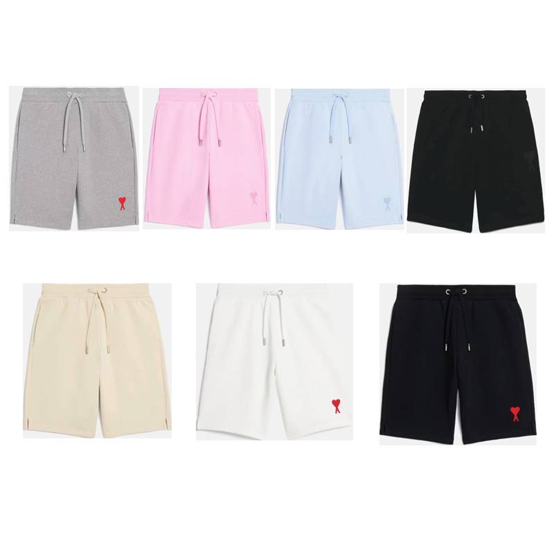 Ami Amoring Love Men's And Women's Same Casual Versatile Loose Capris Sports Sho