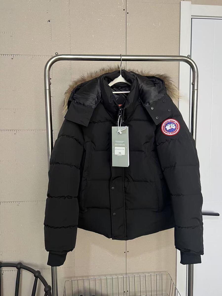 Goose Big Pocket Men's And Women's Down Jacket Parker Men's And Women's Cou