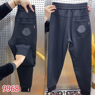 Trendy Badge Light Luxury Men's Casual Pants Spring and Autumn New Leggings