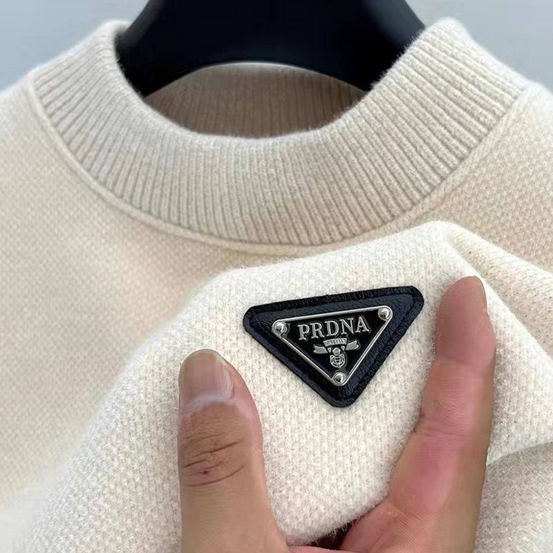 High end Chenille for men's casual and thickened integrated plush warm knit base