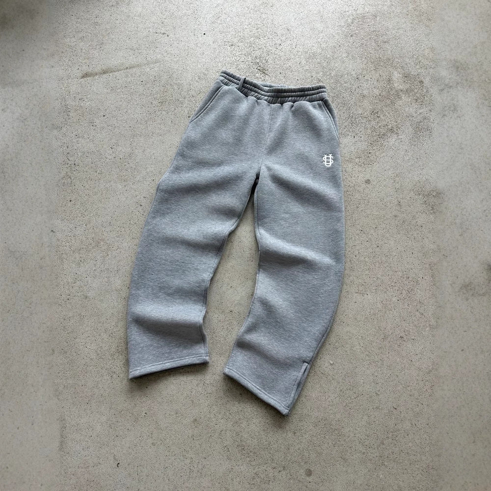 Harajuku Embroidery Pattern Baggy Pants Retro Loose Sweatpants Women Joggers Wom