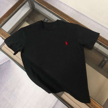 Men's Spring And Summer New Style High-quality 100% Cotton Round-neck Short
