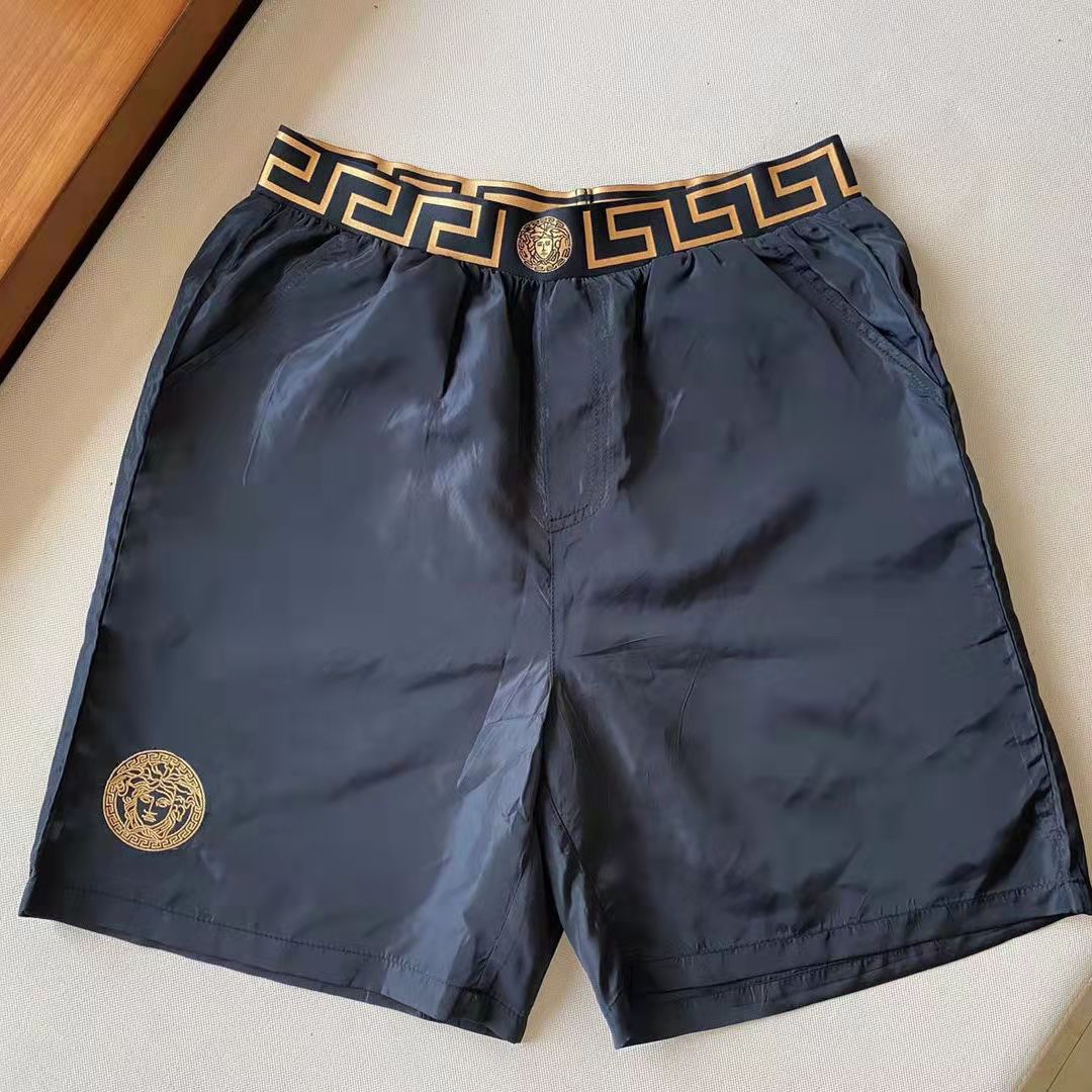 Alpinario Summer New Medusa Fashion Mens Shorts Shorts Beach Pants Ice Silk Pants Me - Main Product View