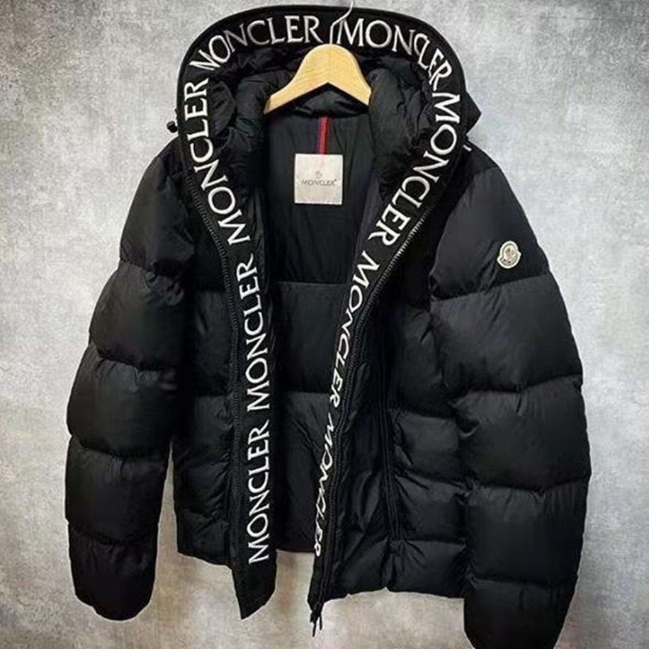 Men's And Women's Autumn And Winter New Monclerr Hooded Down Jacket Thicken