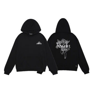Man's Clothing New Skull Print Hoodie Hoodie Men's And Women's Oversized Pu