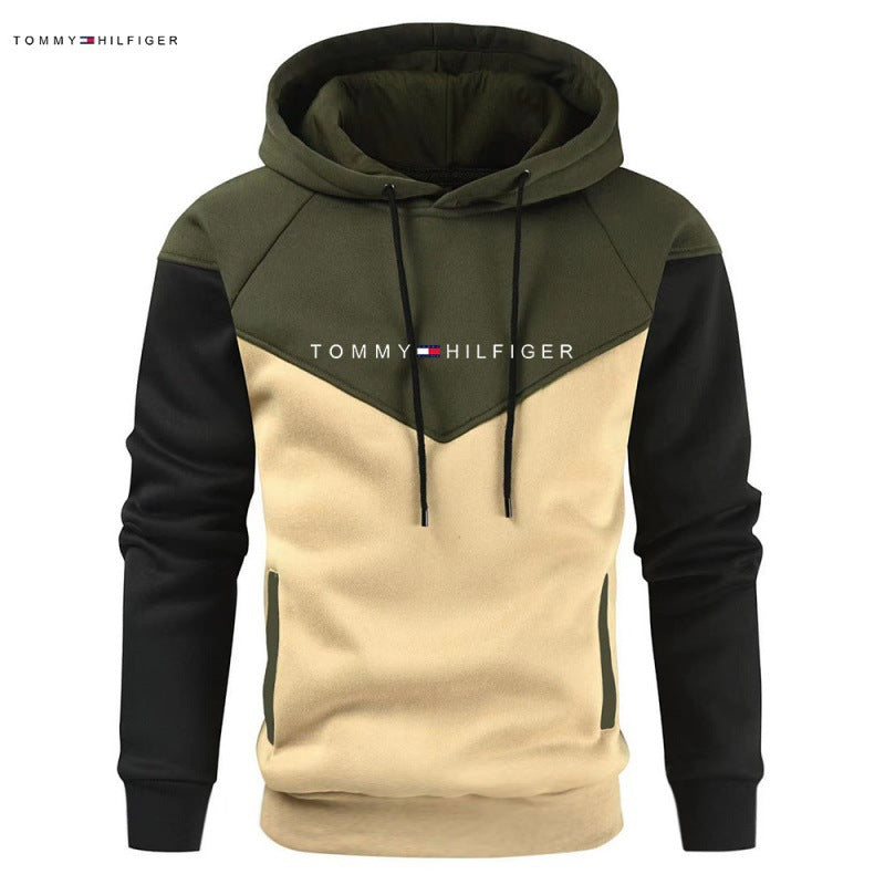 New European size mens hoodie sweater winter warm jacket pullover sweatshir