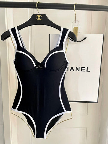 New Luxury Brand CHANEL Party Surfing Women's Sexy Monokini