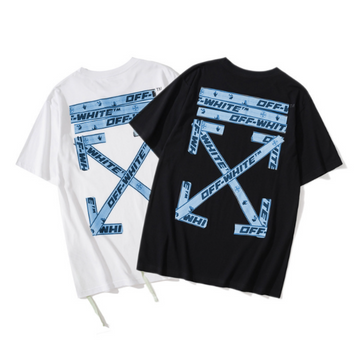 Men's ss Spring And Summer New Style Arrow Inside Letter Palm Round Neck Pul
