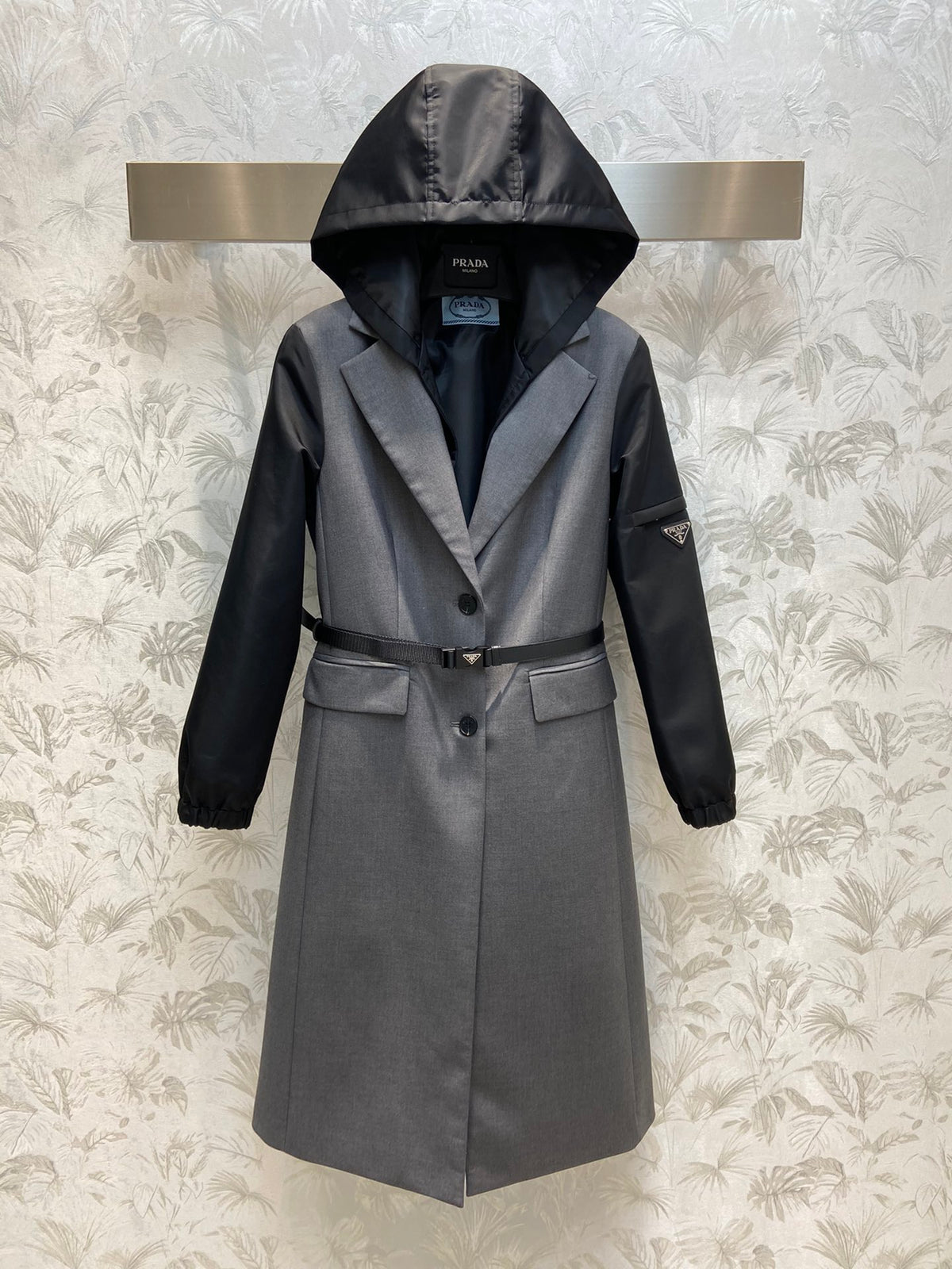 PRA HOME Autumn And Winter New Triangular Jacquard Temperament High-end Waist Sl