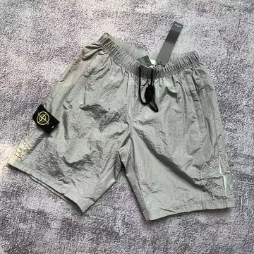 STONE-E ISLAND | Unisex Street Style Cotton Logo Skater Style Cargo Pants Compas