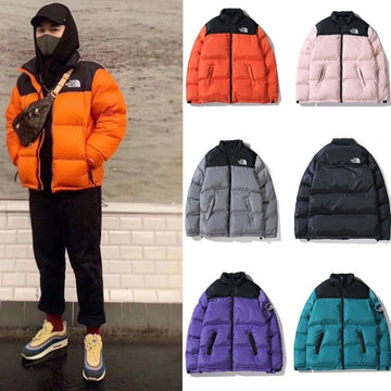Mens winter warm down jacket f 1966 outerwear puffer parka coats zip outwear