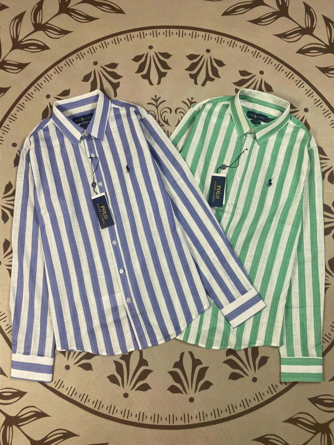 Men's Lightweight Long-sleeved Shirt, Stylish High-quality Striped Shirt, Casual