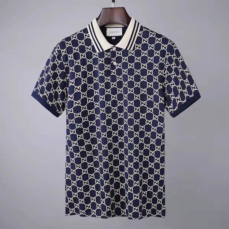 Men's summer high-quality brand short-sleeved T-shirt polo. The fabric is comfor
