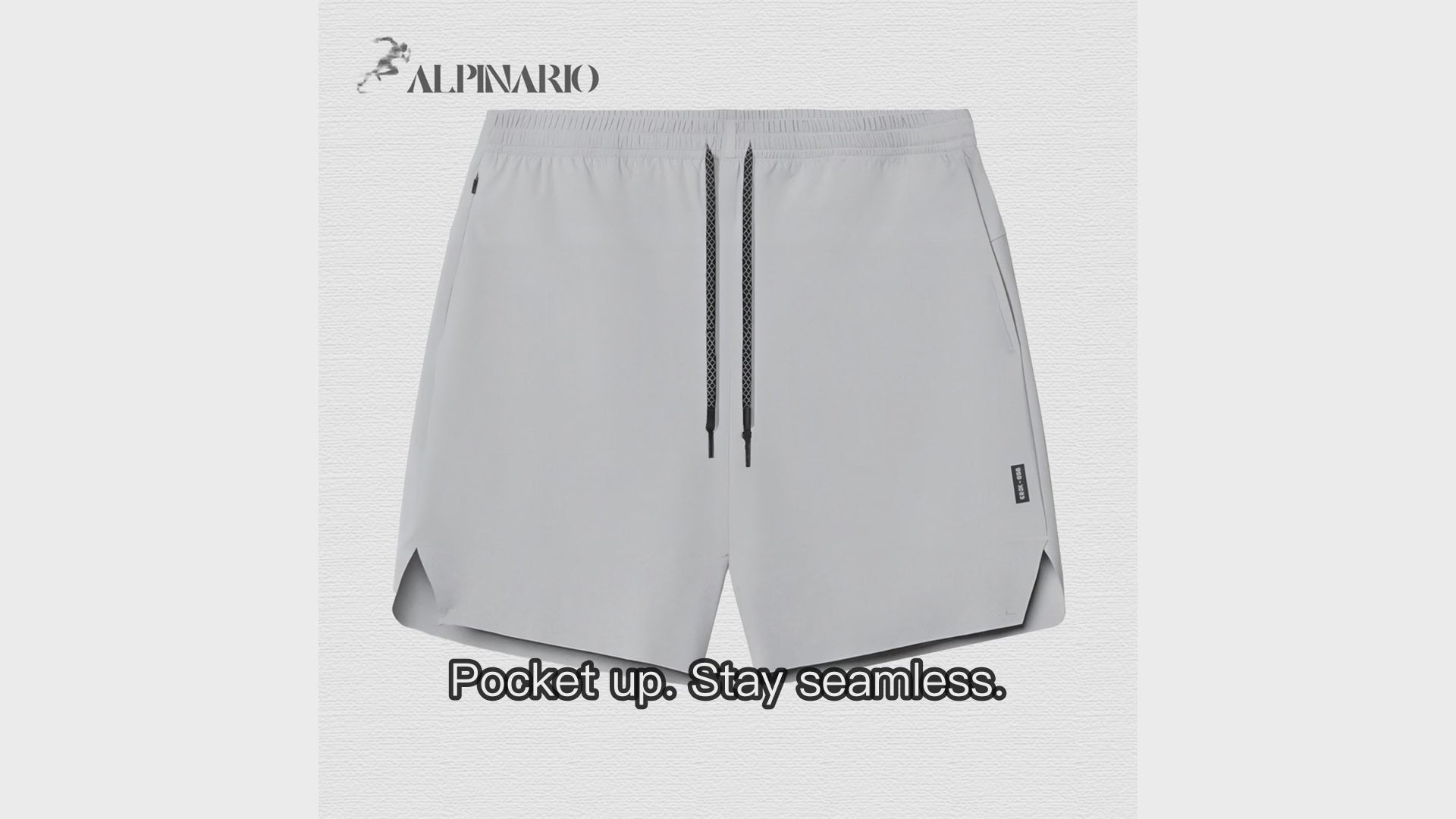 Summer Seamless Multi-Pocket Quick-Dry Five-Inch Shorts
