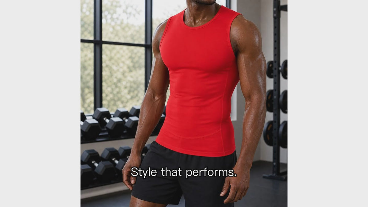 Men's Compression Tank Top... - Wholesale MOQ 20 pcs