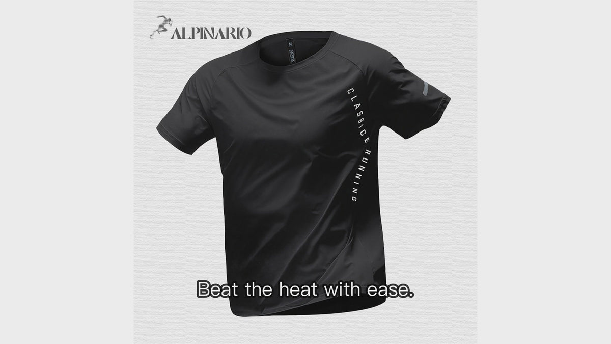 Ice Silk Quick-Drying Breathable Summer Short-Sleeved Top