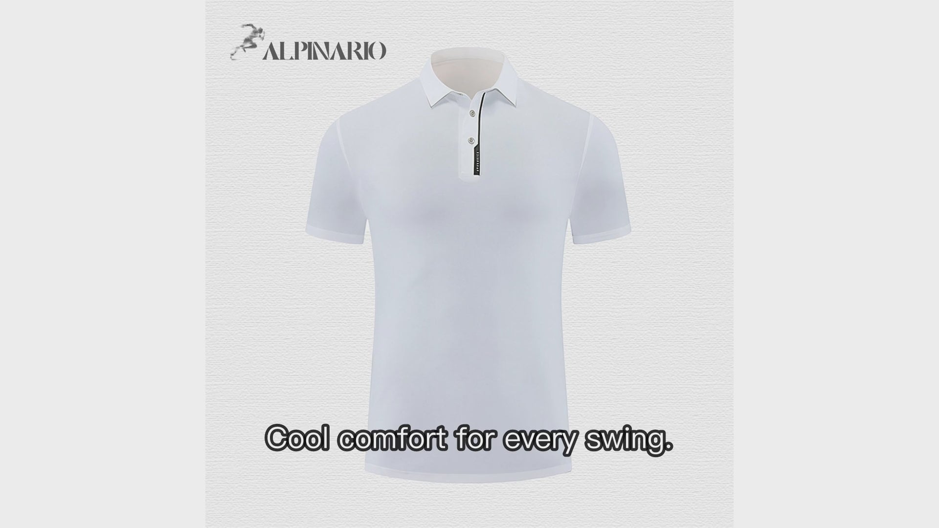 Breathable Ice-Silk Golf Polo Quick-Drying Shirt
