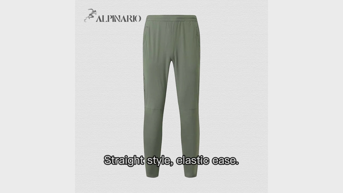 High-Elastic Straight-Tube Breathable Casual Pants