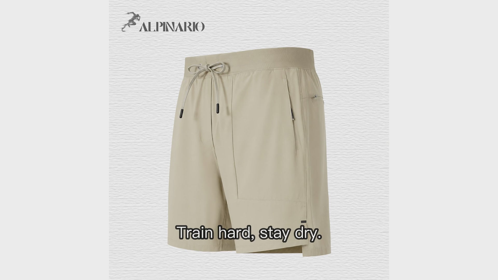 ALPINARIO Men's Quick-Dry Breathable Athletic T-Shirt for Training & Fitness