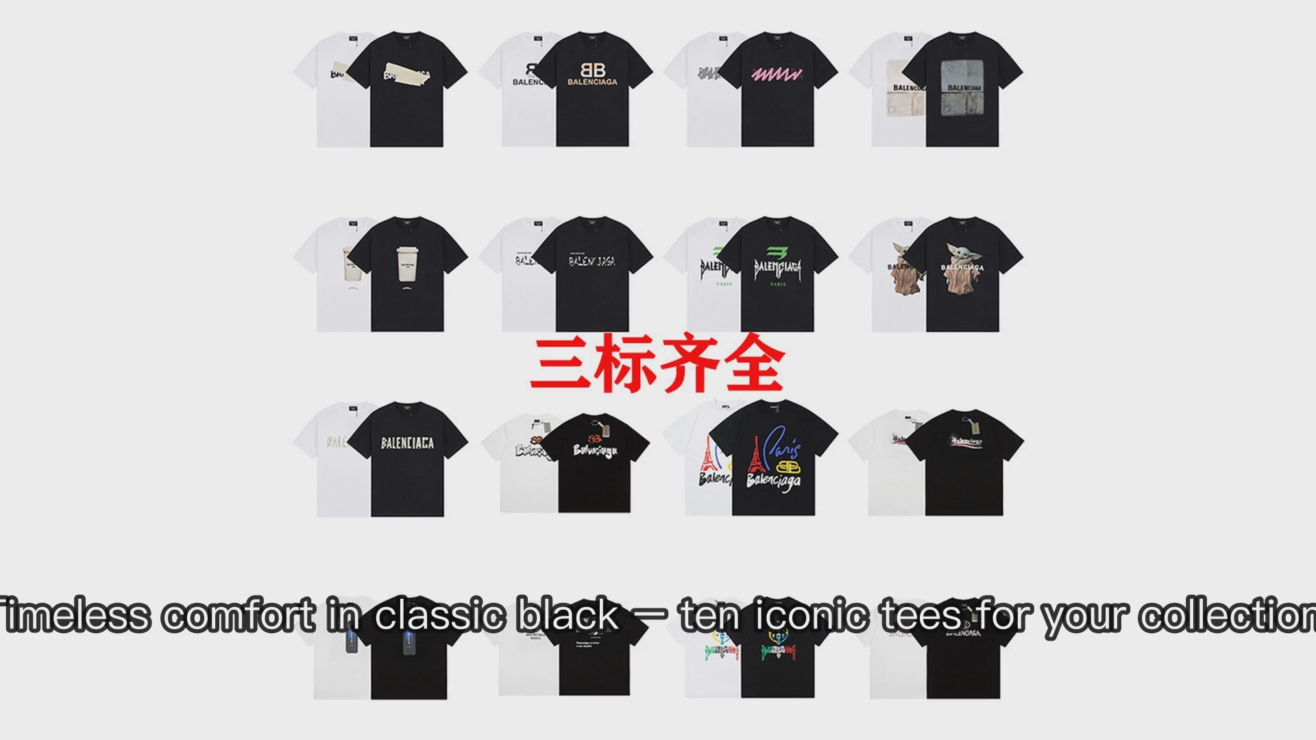 10 Style Iconic Cotton Men's T-Shirts: Classic Comfort Black