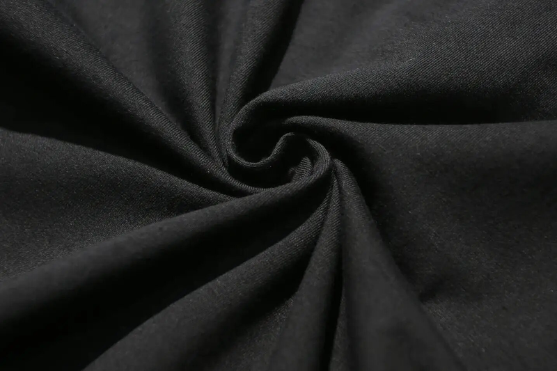 Black 100% Cotton Relaxed-Fit Graphic T-Shirt